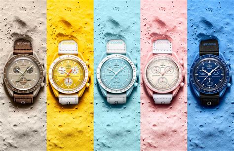 swatch moon watch.